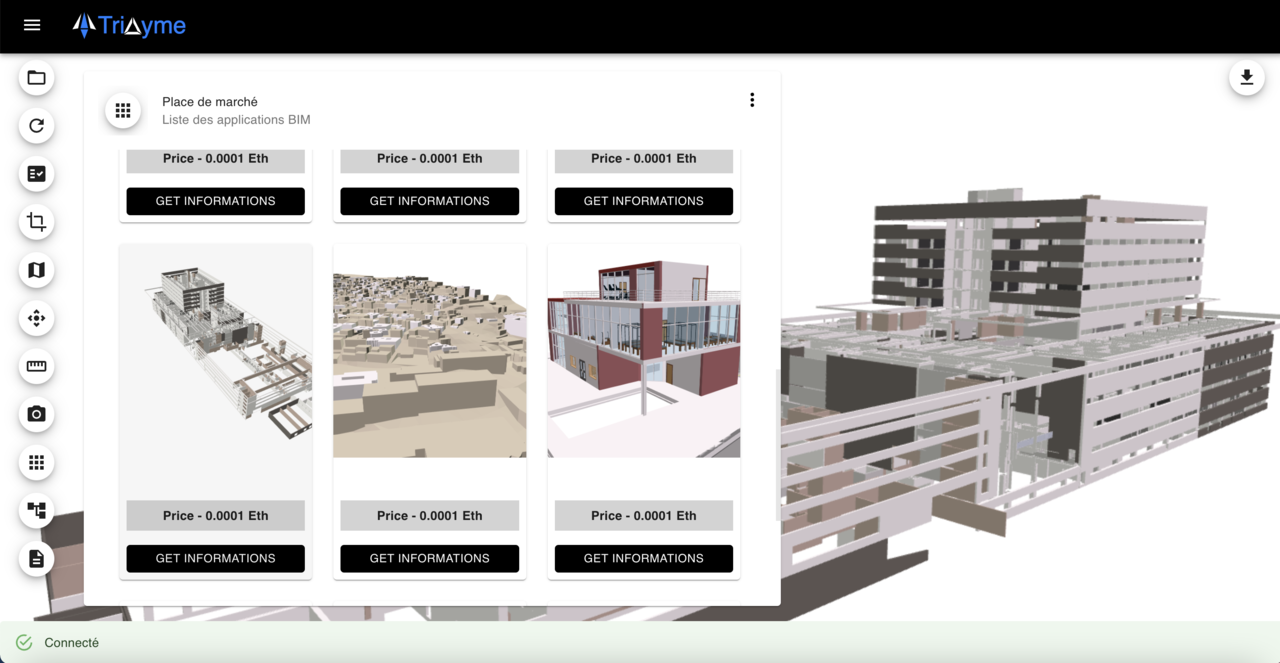 Implementation of Web3 for BIM