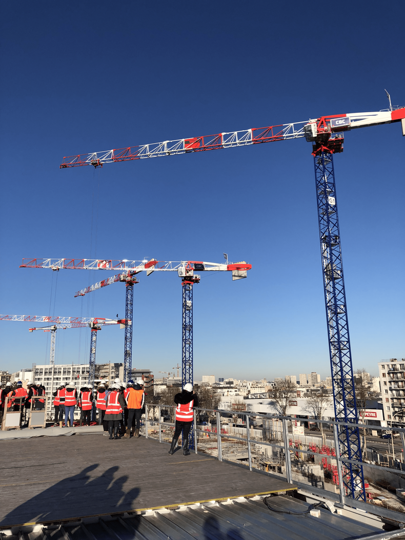 Visite de chantier Symbiose